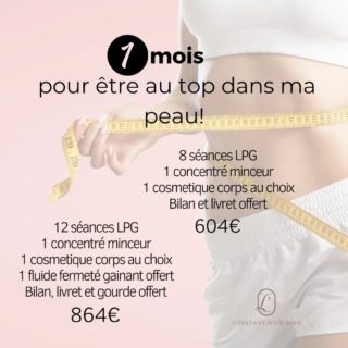 1 mois pour être au top dans ma peau! 

Il est temps de préparer votre Summer Body 👙

Summer Body= Happy Body 🧜‍♀️

Prenez rendez-vous pour votre bilan offert 
☎️07 49 97 57 03 

#summerbody #happybody #lpgendermologie #goodbyecellulite #biendansmapeau #minceur